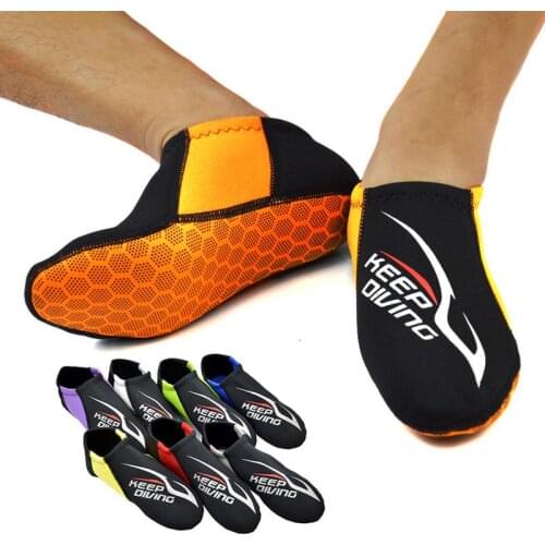 3MM Colorful Punching Breathable Sand-Proof Diving Socks Snorkeling Sock Yoga Dance Swim Surfing Underwater Shoes For Men Women