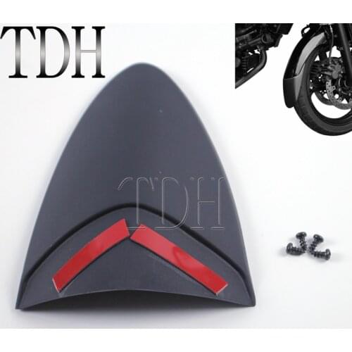 Motorcycle Front Fender Mudguard Splash Guard Extender Extension Pad Protection Plastic For 125 200 390 2012-2016