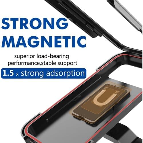 Adjustable waterproof bicycle mobile phone holder universal bicycle motorcycle mobile phone holder, outdoor riding accessories