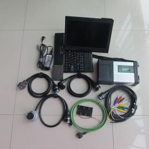 Super MB SD C5 diagnostic tool with X201t laptop installed latest software V2020.12 free shipping