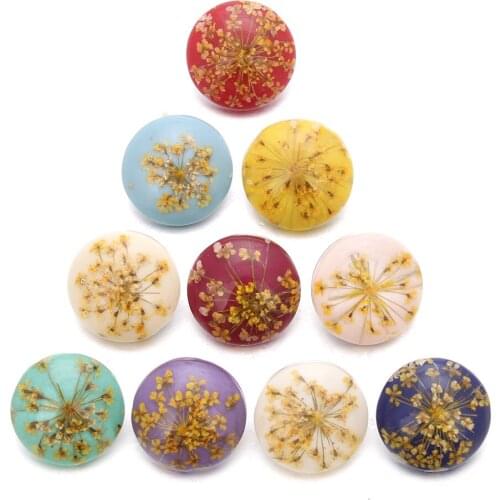 10pcs/lot Mixed 18mm Snap Button Alloy Flower Resin Fashion Snaps Buttons Fit Snap Bracelets DIY Jewelry