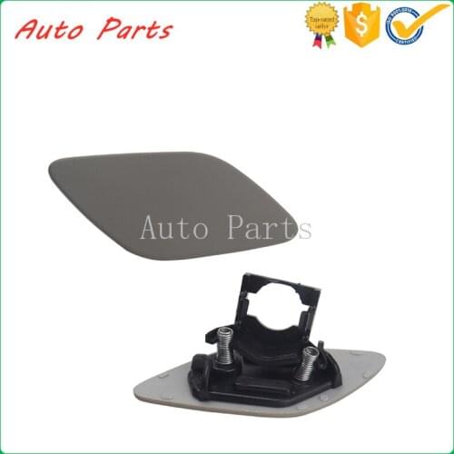 2 Pcs headlight spray gun cover/washing device cover Left/ ight 61677171659 61677171660 For BMW 3 Series E92 E93 2005-2010