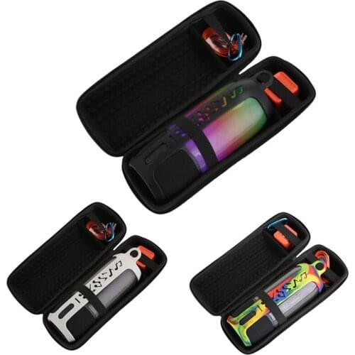 2 In 1 Hard Eva Carry Zipper Storage Box Bag+ Soft Silicone Case For Jbl Pulse 3 Bluetooth Speaker For Jbl Pulse 3
