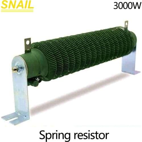 3000w RXG-LT high power threaded spring resistor for elevator for braking