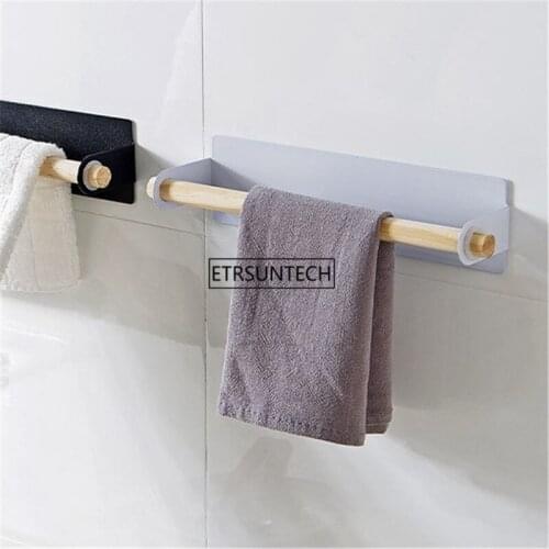 50pcs Bath Towel Holder Wall Hanger Towel Rack Hook Storage Door Kitchen Towel Holder Bathroom Scarf Cabinet Hanger