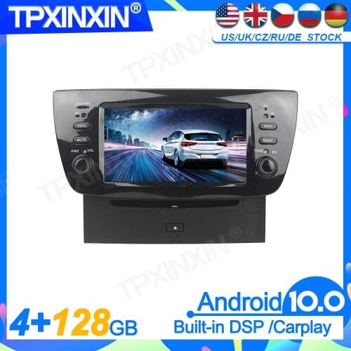 Android10 DSP IPS Car DVD Player GPS Navigation For FIAT DOBLO 2010 2012 2013 2014 Car Head Unit Multimedia Player Tape Recorder