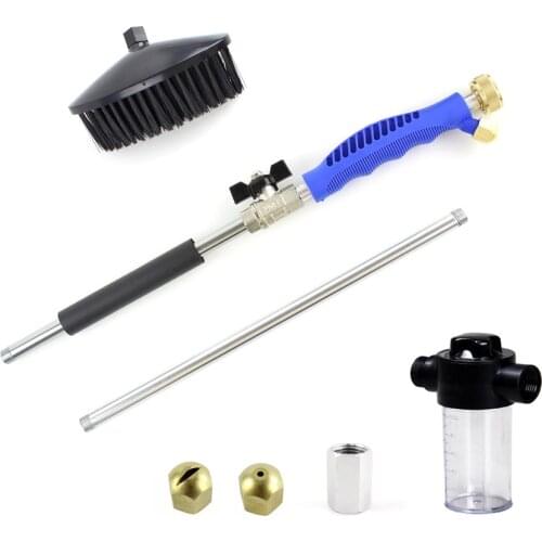 Car High Pressure Water Gun Metal Garden Water Gun Jet Hose Wand Nozzle Sprayer Watering Spray Sprinkler Cleaning Tool