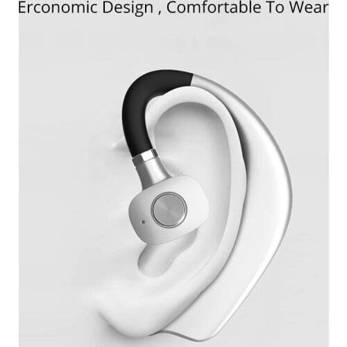 Wireless Bluetooth Headset Bluetooth Earphone Business Headphones with Mic Handsfree for Driving Car for iPhone Samsung pk V8