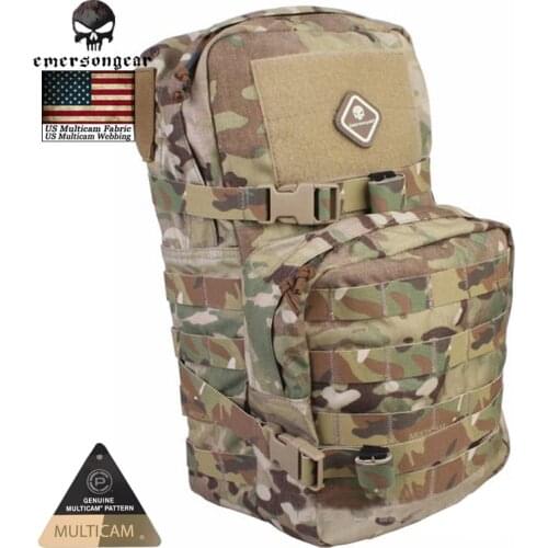 Emersongear Military Paintball Tactical Hydration Backpack Modular Assault Molle for 2.5L Water Bag Hydration Pack Bag EM5816