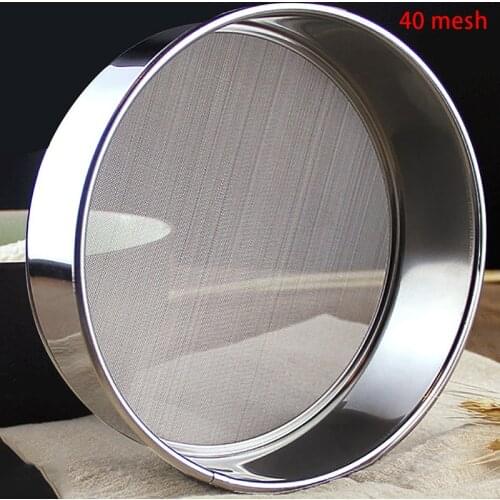 Kitchen Tools Accessories Cooking Sieve For Flour Tea Pasta Strainer Tamis Flours Mesh Rice Pastry Utensils Stainless Steel Mesh