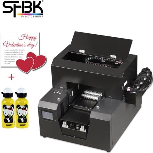 Upgraded version of UV flatbed printer A3 multi-function flat cylindrical two-in-one for card and bottle printing