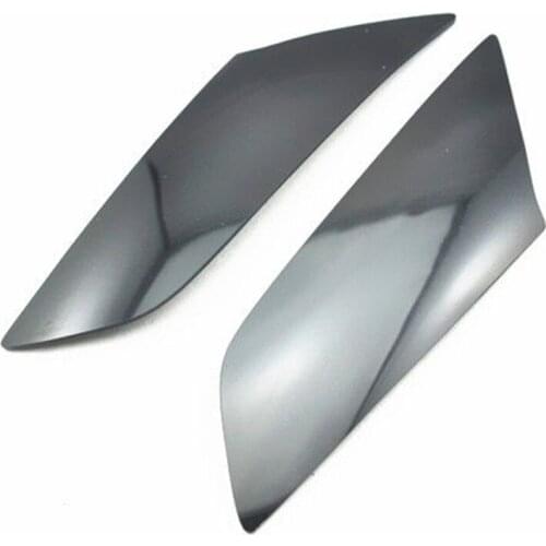 Motorcycle Black Plastic Headlight Lense Cover Shield For 2007-2012 Honda CBR600RR 2008 2009 2010 2011
