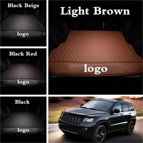 Custom Car Auto Rear Boot Trunk Mats Protector Cargo Liners for Jeep Commander Compass Renegade Wrangler Patriot Grand Cherokee