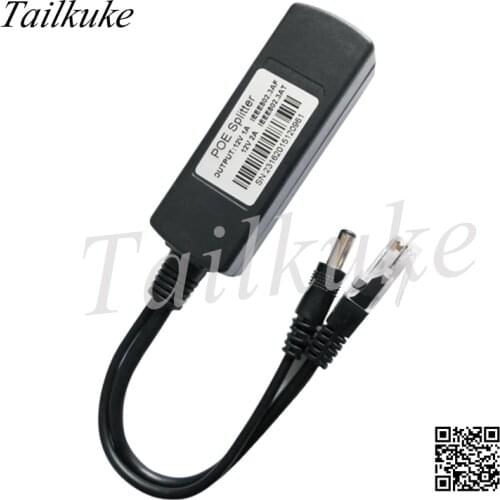 Standard POE Splitter Power Supply Module 48V/52V to 5V 9V 12V 18V 24V Gigabit