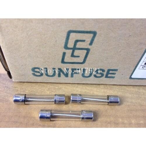 [ZOB] The imported SUN Sunstar 6S 20A 20A 250V 6X30 glass tube fuse original authentic --200pcs/lot