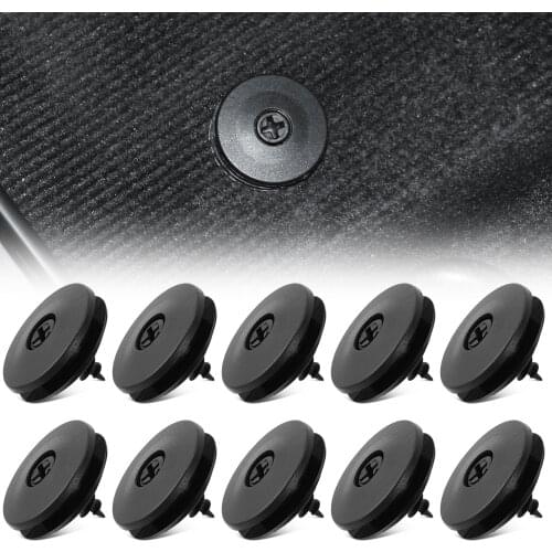 10pcs Car Fastener Floor Mat Clips for Chery Fulwin QQ Tiggo 3 5 T11 A1 A3 A5 Amulet M11 Eastar Elara