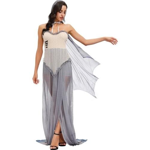 Anime Alice Cosplay Dress Suits Vintage Palace Flower Lace Ladies Dress Halloween Costume Stage Wear Party costume For Woman