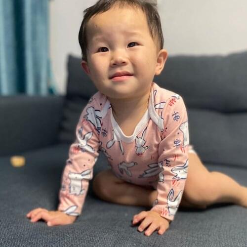 Babies Boys Clothing Bodysuit Newborn Baby Girls Long Sleeve Body 3-24 Months Infant Clothes