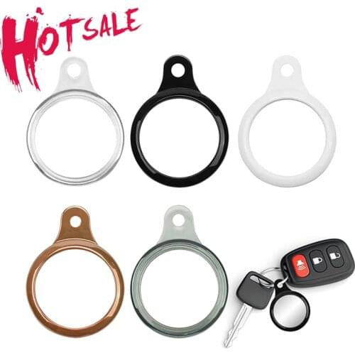 Liquid Silicone Tracker Cover Ultra-thin Keychain Anti-lost For Apple Airtags Protective Sleeve For Apple Locator Tracker