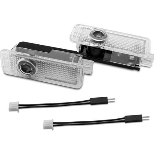 2pcs LED Car Door Welcome Light Decor For Mini Cooper R50 R53 R55 R56 R58 R59 R60 F55 F56 F60 Car Logo Courtesy Projector Lamp