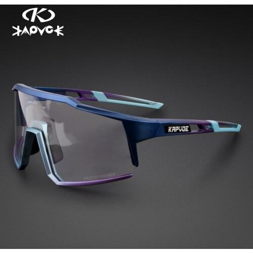Photochromic cycyling Glasses Men Women Outdoor Riding Sunglasses Mountain Bike Goggles Road bicycle Glasses 1 Lens