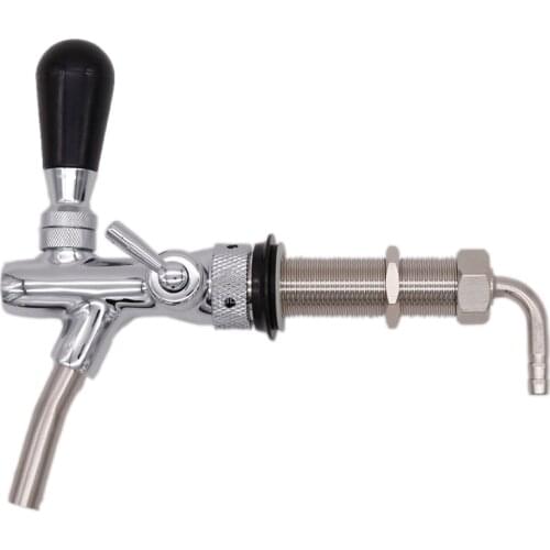Flow Control Beer Faucet w/ 80mm Shank, Draft Beer Tap, Free Shipping