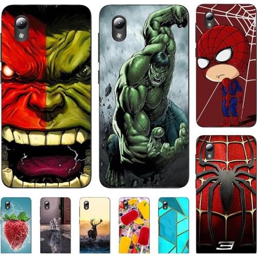 Soft Case For ZTE Blade A3 2019 A3 2020 ZTE Blade L8 Phone Cover Cartoon Fundas Super Hero Coque Bumper Cat Shell
