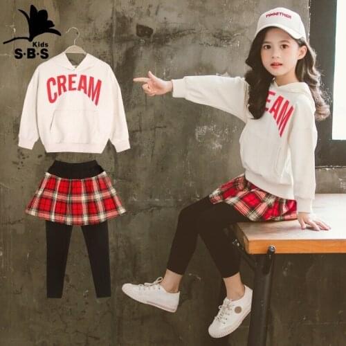 2020 New Arrival Spring Girls Boys Childrens Clothing Casual Sport T Shirt Pants 2pcs / Sets Kids Clothing Child Cotton Suits