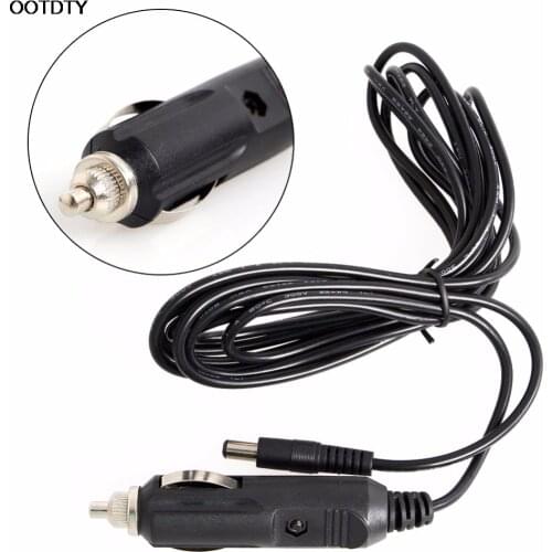 New 3M 12V DC 5.5mm x 2.1mm Car Cigarette Lighter Power Plug Cord Adapter Cable