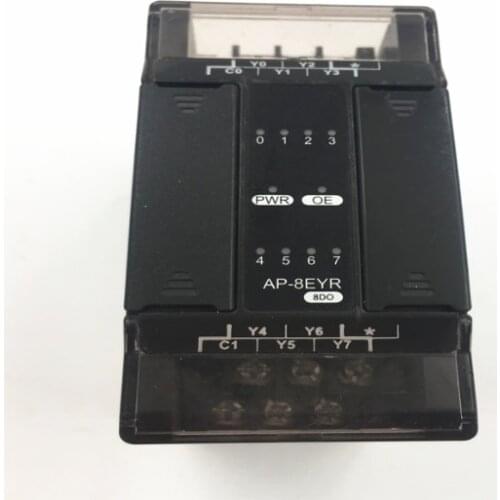 New Original PLC Programmable Logic Controller Expansion Module 8 Relay Output AP-8EYR High-Quality