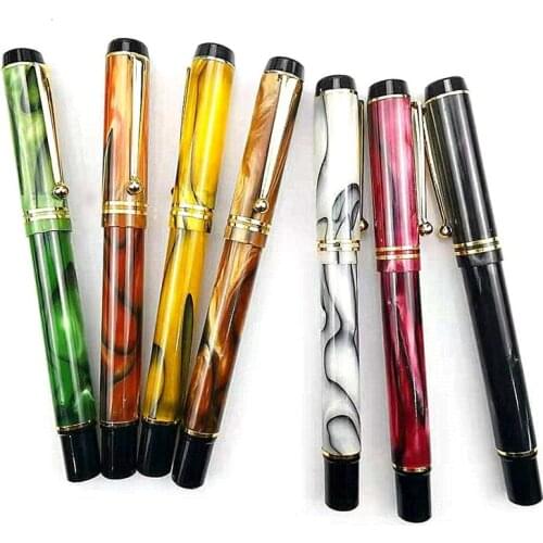 Centennial Duofold Fountain Pen Fountain Pen Ball Pen Dual-purpose F Nib Practice Large Capacit Office School Stationery Gift