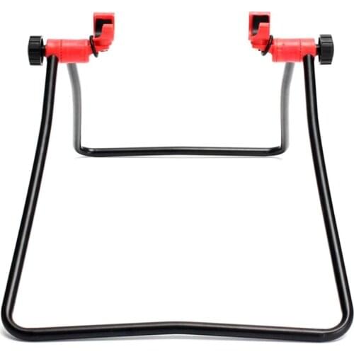 Mountain Bike Triple-Cornered Vertical Foldable Stand Bike Accessories Support For Adjusting Cleaning Repairing Bicycle