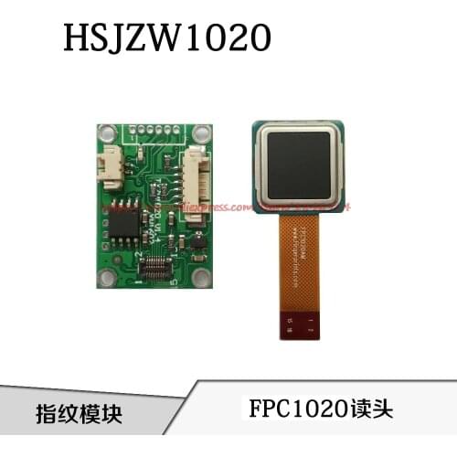 HSJZW1020 semiconductor fingerprint module Capacitive fingerprint reader FPC1020 capacitive touch sensor