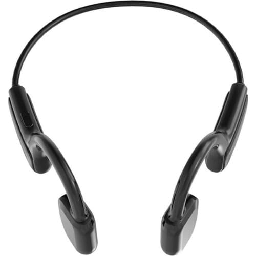 Waterproof Bluetooth Wireless Non-in-Ear Bone Conduction Headset with Microphone Noise Cancelling Headphones