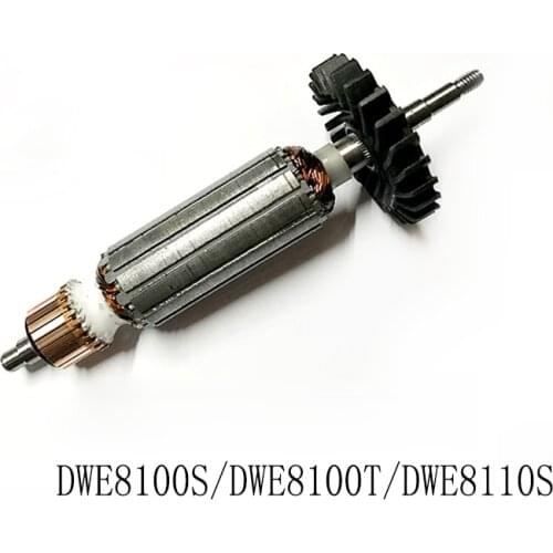 High-quality! AC 220V Drive Shaft Electric Hammer Armature Rotor for Dewalt DWE8100S/DWE8100T/DWE8110S