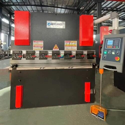 New Design High Precision Hydraulic Servo CNC Bending Machine, E21 system 3mm 4mm 5mm Thickness Press Brake