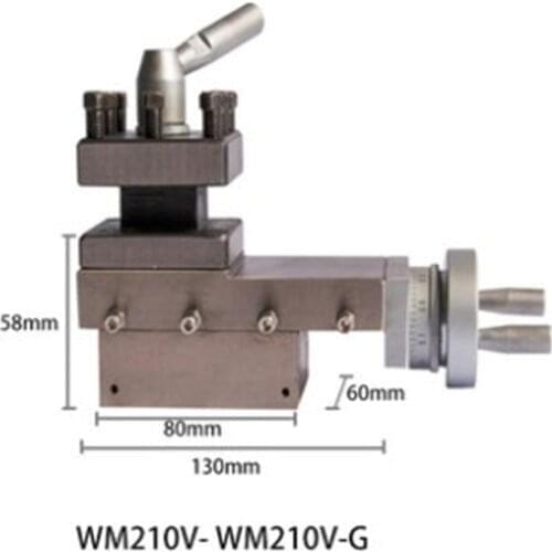 WM180/210V lathe tool post WM180V /PL180V/square tool post lathe accessories