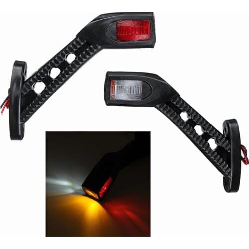 2PCS Trailer Light Side Marker Lights Caravan Truck Lights 24v LED Light Trailer Side Lights Trailer LED Lighting For Trucks