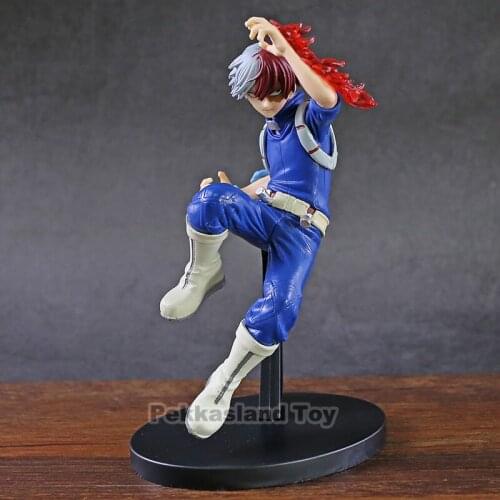 3pcs/set My Hero Academia the Amazing Heroes Katsuki Bakugo Midoriya Izuku Shoto Todoroki Figurine Toy Doll Brinquedos Figurals