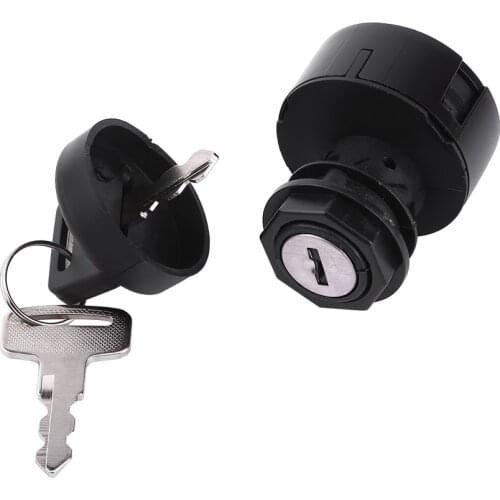 4 Pin ATV Plastic Ignition Key Switch Start Engine Lock with 2 matching keys fit For Polaris Worker 500 PREDATOR 500 2003-2007