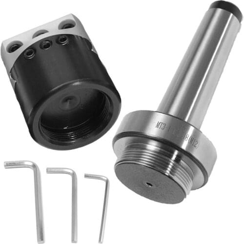 50 Mm MT3-M12 Morse Taper Boring Bar for Lathe Milling Lathe Tool Kit Tool Accessory Kit