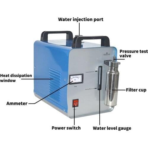 75L/H Acrylic Flame Polishing Machine H160 Acrylic Polisher HHO Hydrogen Generator Machine Crystal Polishing Machine 220V/110V