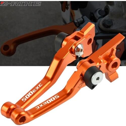 For 500EXC 500 EXC 2012 2013 2014 2015 2016 Aluminum Motorcycle Accessories Dirt Pit Bike Pivot Brake Clutch Levers 500EXC