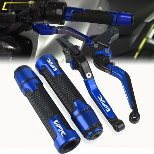 For Honda VFR750 F R FH FV 1986-1998 1997 1996 1995 1994 Motorcycle Accessories Brake Clutch Levers Handlebar Hand Grips ends