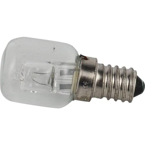 E14 High Temperature Bulb 500 Degrees 25W Halogen Bubble Oven Bulb E14 250V 25W Quartz Bulb