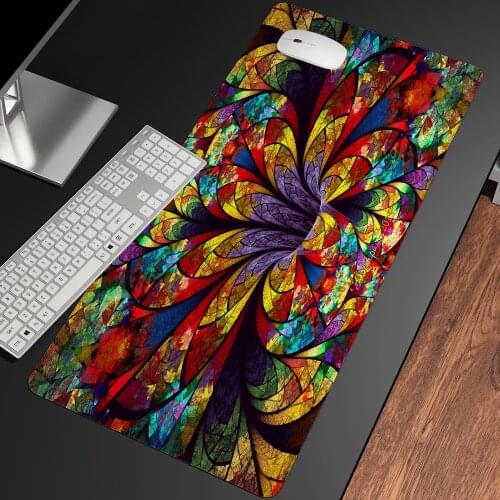 Anime Mousepad Beautiful Flower Rubber Mouse Pad Gamer Mouse Pad Non-slip Carpet Table Mat For Csgo LOL
