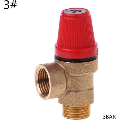 YYSD Brass Safety Valve Drain Relief Swithch For Solar Water Heater Inner&Outer Wire