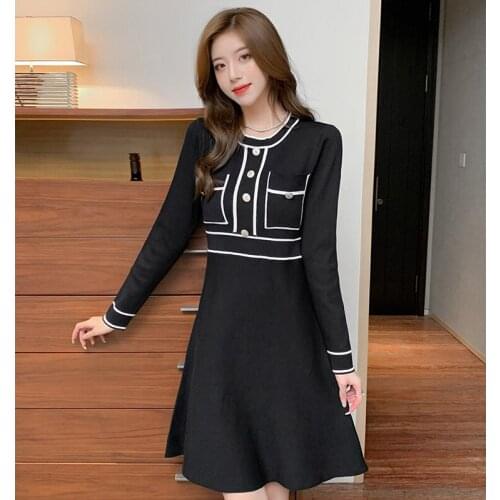 Модные трикотажные платья Maycaur China At AliExpress