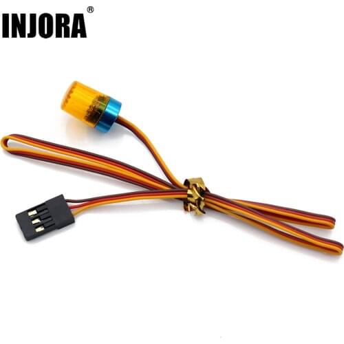 Multi-function LED Lamp Strobing-blasting/Flashing/Rotating Light for 1/10 RC Model Car 1:14 Tamiya Tractor RC Engineering Truck