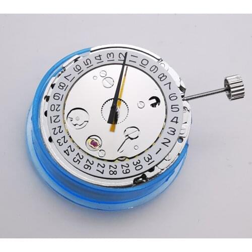 Silver ST1612 Automatic Mechanical Movement Date at 3 o'clock fit Mens Watch Accessories